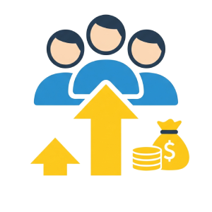 Icono de grupo para desarrollar tu equipo de distribuidores Aivlife